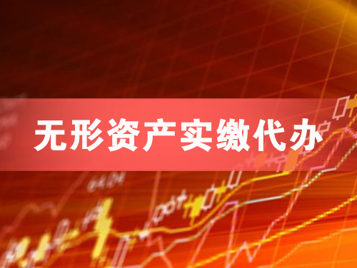 桂林无形资产实缴资本代办